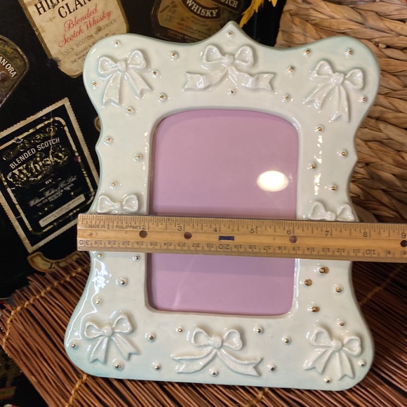 Vintage Green Ceramic Picture Frame by Sexton 1989 - Picture 5 of 9